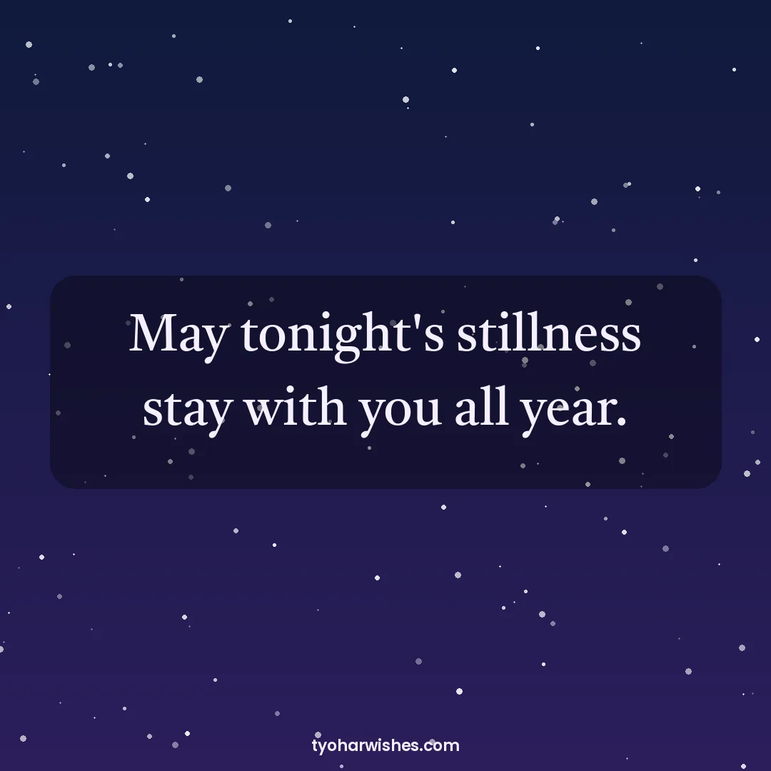 Maha Shivratri wish image: May tonight's stillness stay with you all year.